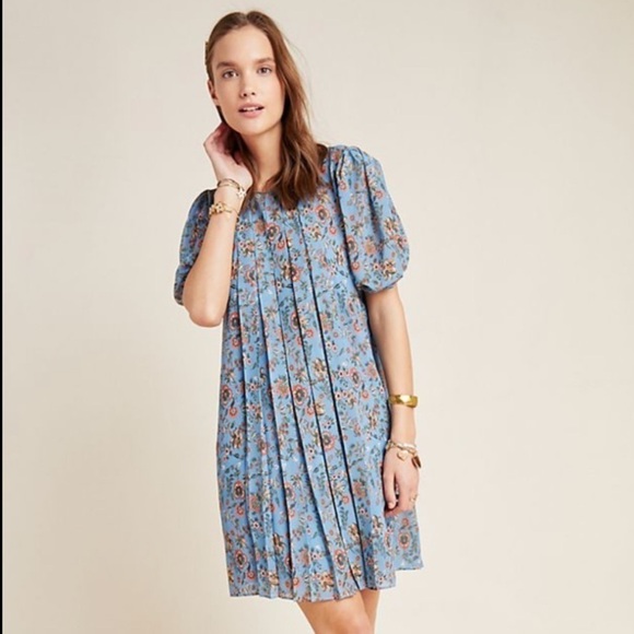 NWT Anthro Sachin + Babi Marina Pleat Swing Dress - Picture 2 of 6